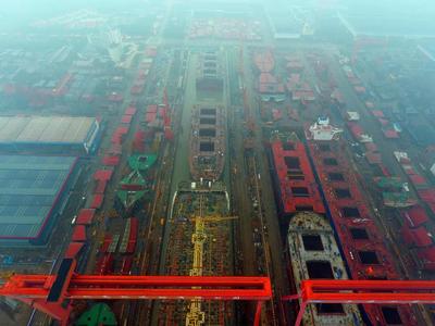 硬核復(fù)工!中交集團(tuán)開啟外高橋搶工模式