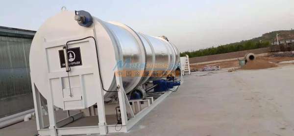 臥式畜禽糞便發酵設備 新鄉市銀河機械電器的機電設備安裝解決方案